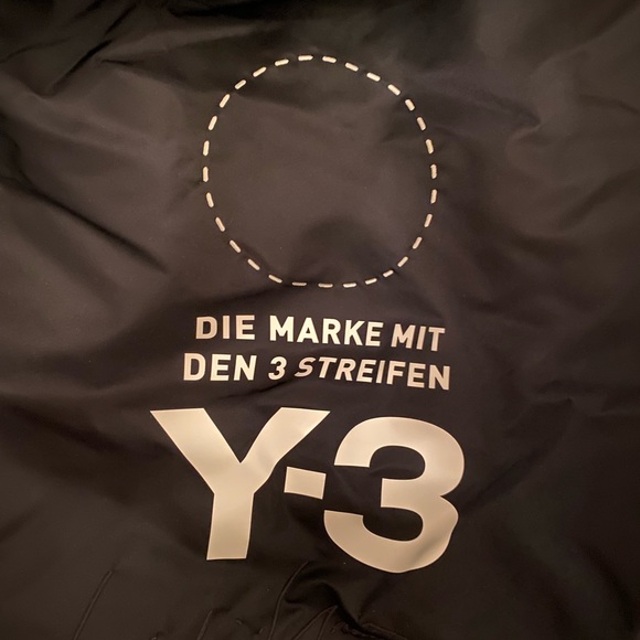 Yohji Yamamoto Adidas Y-3 Men’s Oversized Puffer Jacket Midnight Black - Picture 4 of 4